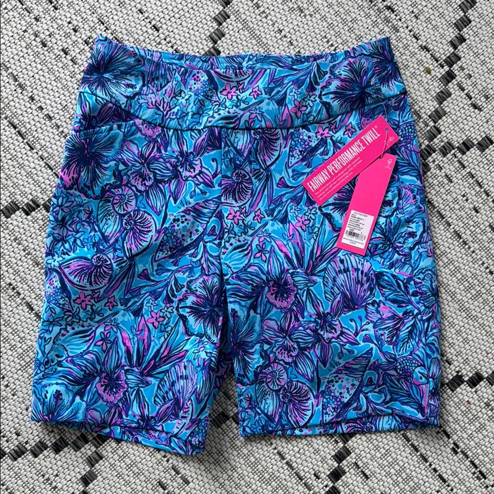 Lilly Pulitzer Reid Short Breakwater Blue Size 2